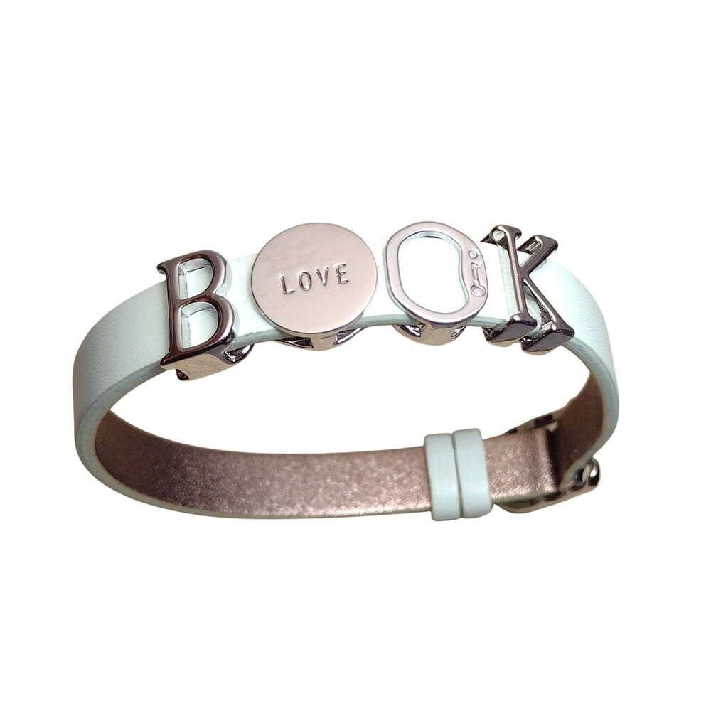KEEP Collective Mint Bronze BOOK LOVE Leather Bracelet